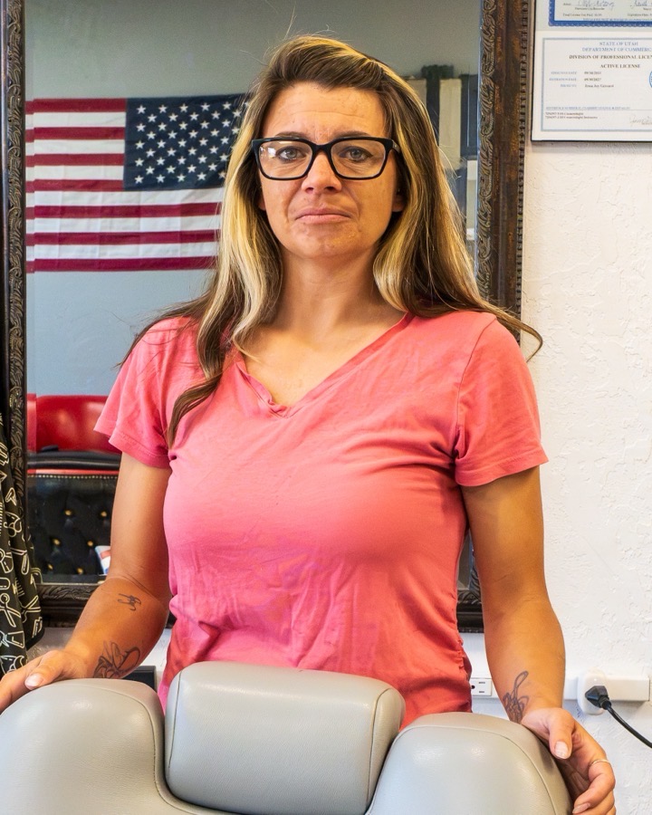 Jessa Gerrard at Beauty and Her Barbershop